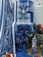Saniya Trendz Esmel Luxury Lawn-1 – Pakistani Dress Material