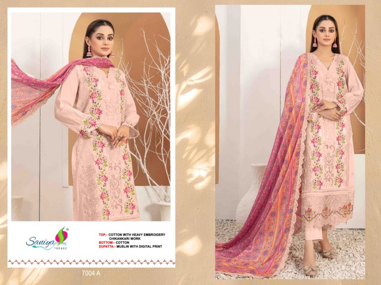 Saniya Trendz Rangrasiya – 7004