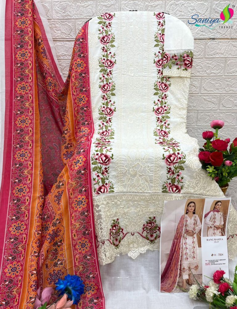 Saniya Trendz Rangrasiya – 7004