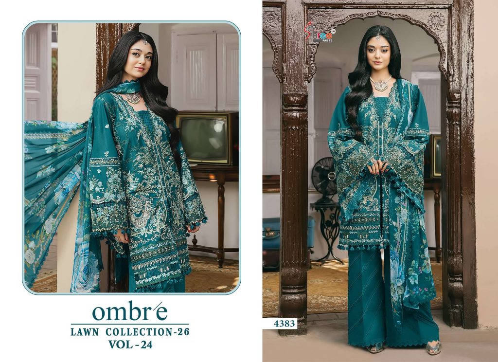 Shree Fab Ombre Lawn Vol-24 – Pakistani Dress Material