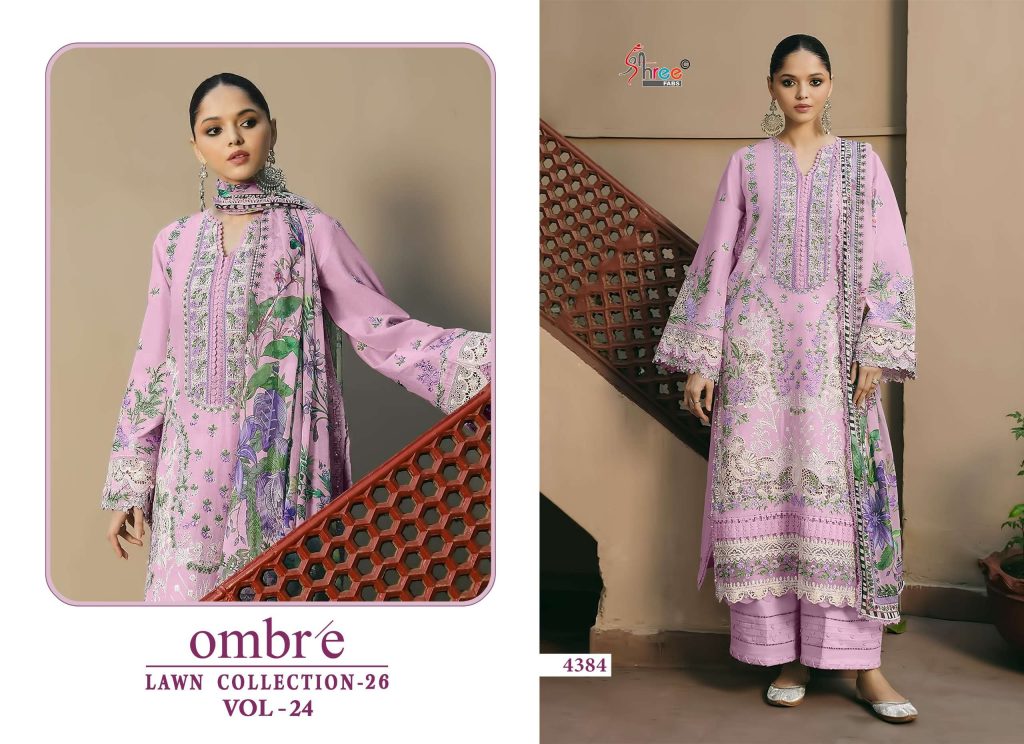 Shree Fab Ombre Lawn Vol-24 – Pakistani Dress Material