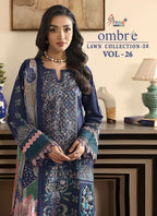 Shree Fab Ombre Lawn Vol-26 – Pakistani Dress Material