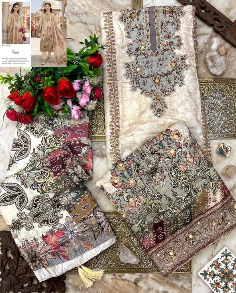 Shree Fabs Kt 367 – Pakistani Dress Material