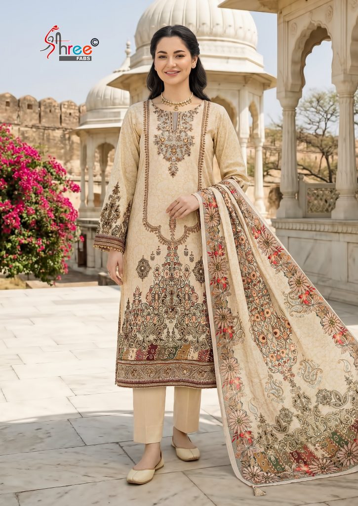 Shree Fabs Kt 367 – Pakistani Dress Material