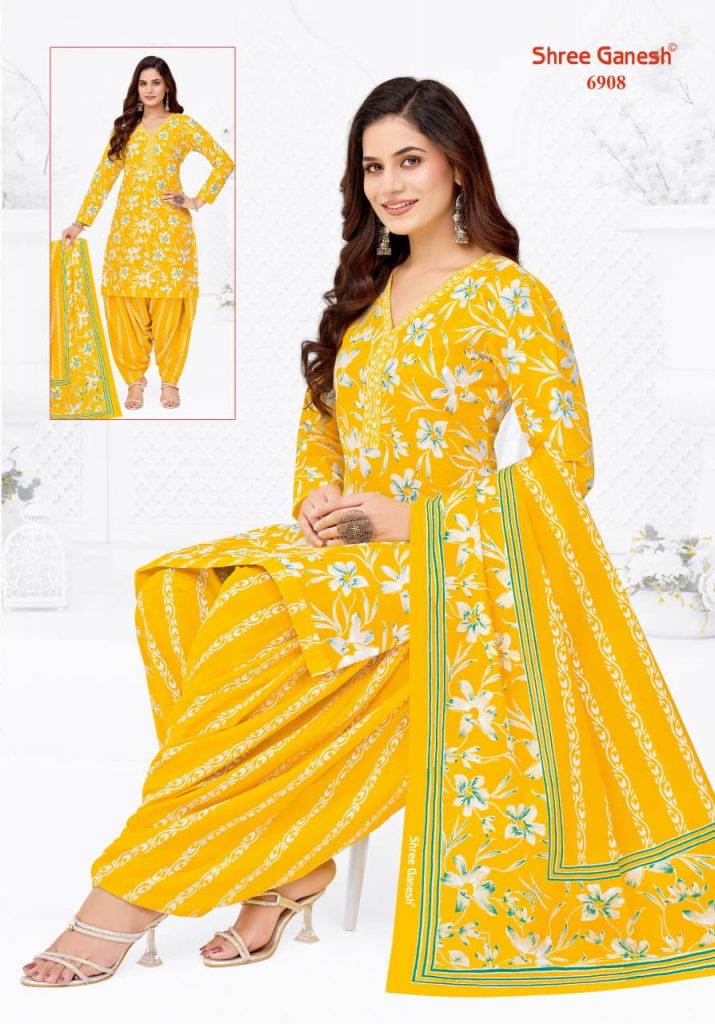 Shree Ganesh Panchi Vol-19 – Dress Material