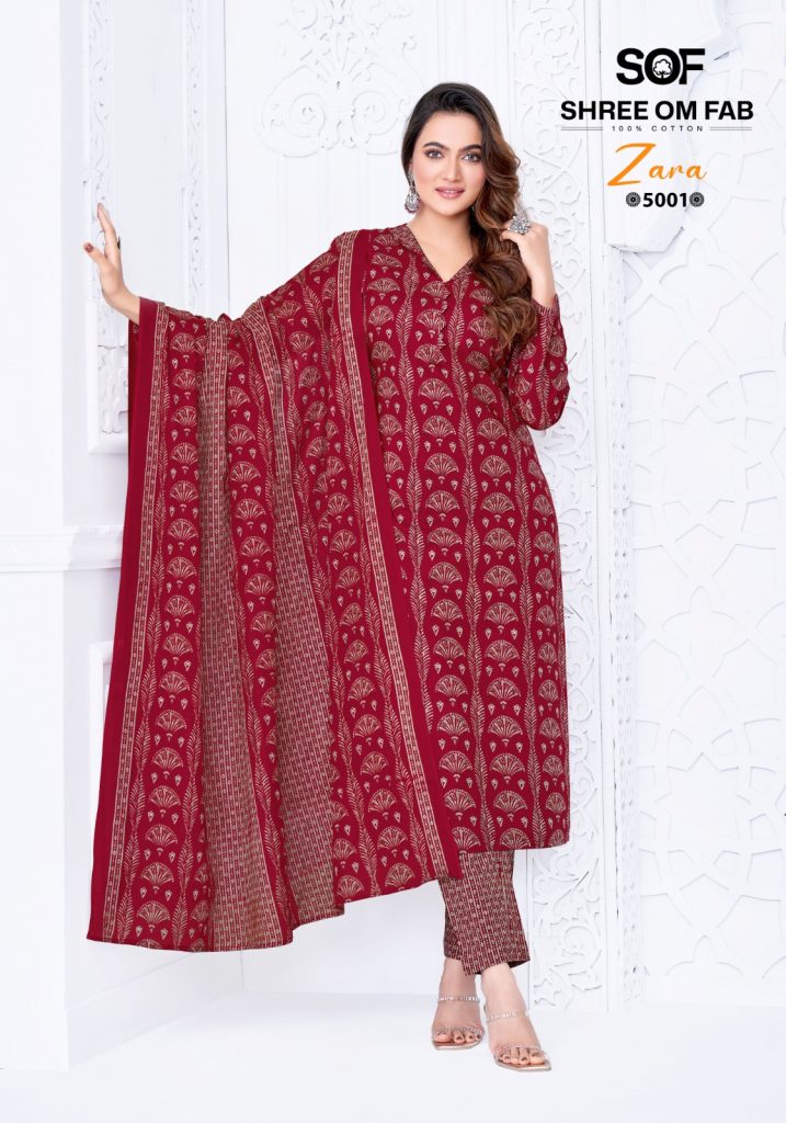 Sof Zara Vol-5 – Dress Material