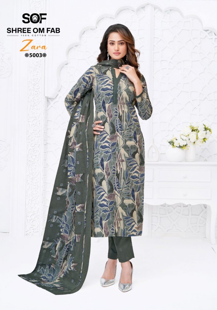 Sof Zara Vol-5 – Dress Material
