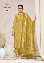 suryajyoti Bandhani Lehriya special Vol 8 – Dress Material