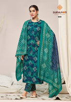 suryajyoti Bandhani Lehriya special Vol 8 – Dress Material