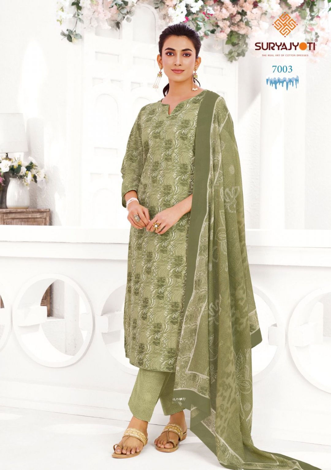 Suryajyoti Ice Look Vol-7 – Dress Material