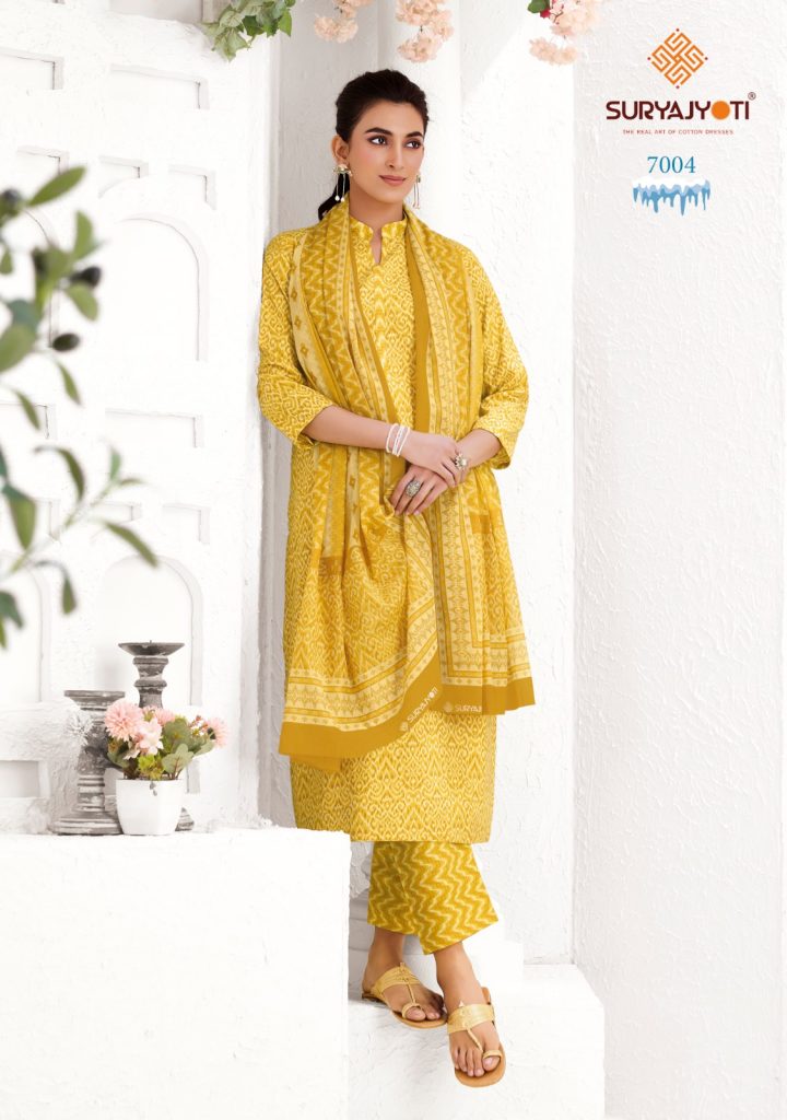 Suryajyoti Icelook Vol-7 – Kurti Pant With Dupatta