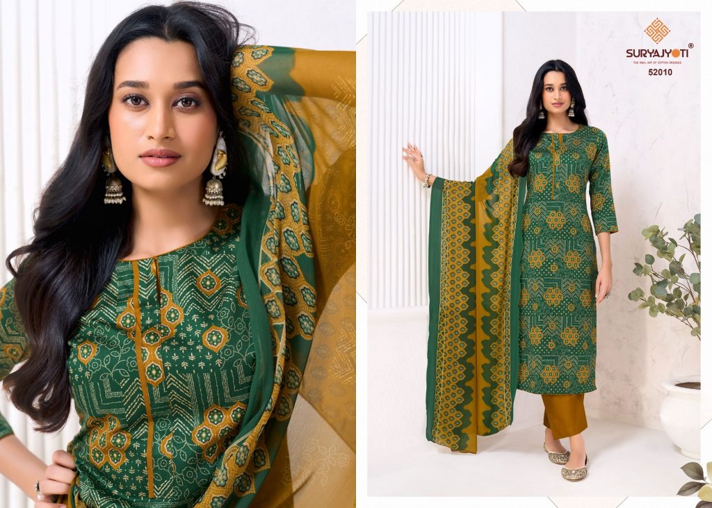 Suryajyoti Naishaa Vol-52 – Dress Material