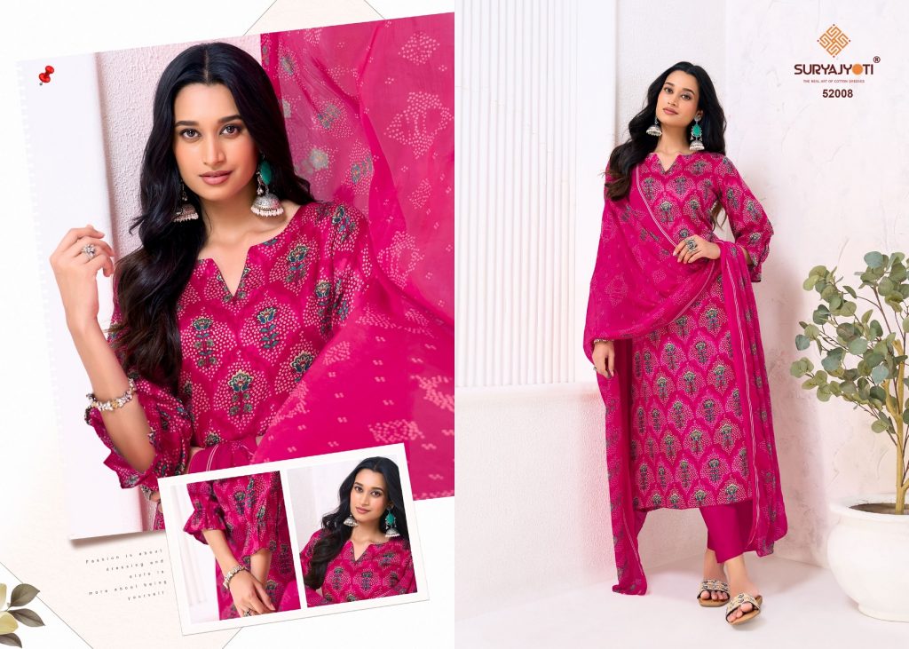 Suryajyoti Naishaa Vol-52 – Dress Material