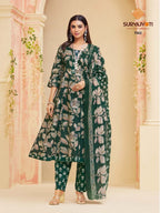 Suryajyoti Rashi Vol-7 – anarkali Style Kurti Pant With Dupatta