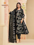 Suryajyoti Rashi Vol-7 – anarkali Style Kurti Pant With Dupatta