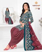 Suryajyoti Trendy Patiyala Vol-17 – Dress Material