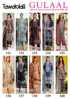 Tawakkal Fabrics Gulaal Vol-16 – Karachi Dress Material