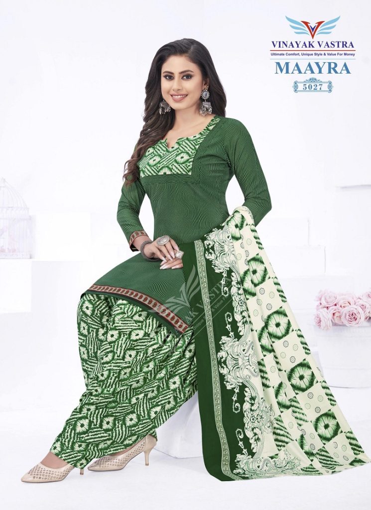 Vinayak Vastra Maayra Vol-2 -Rayon Dress Material