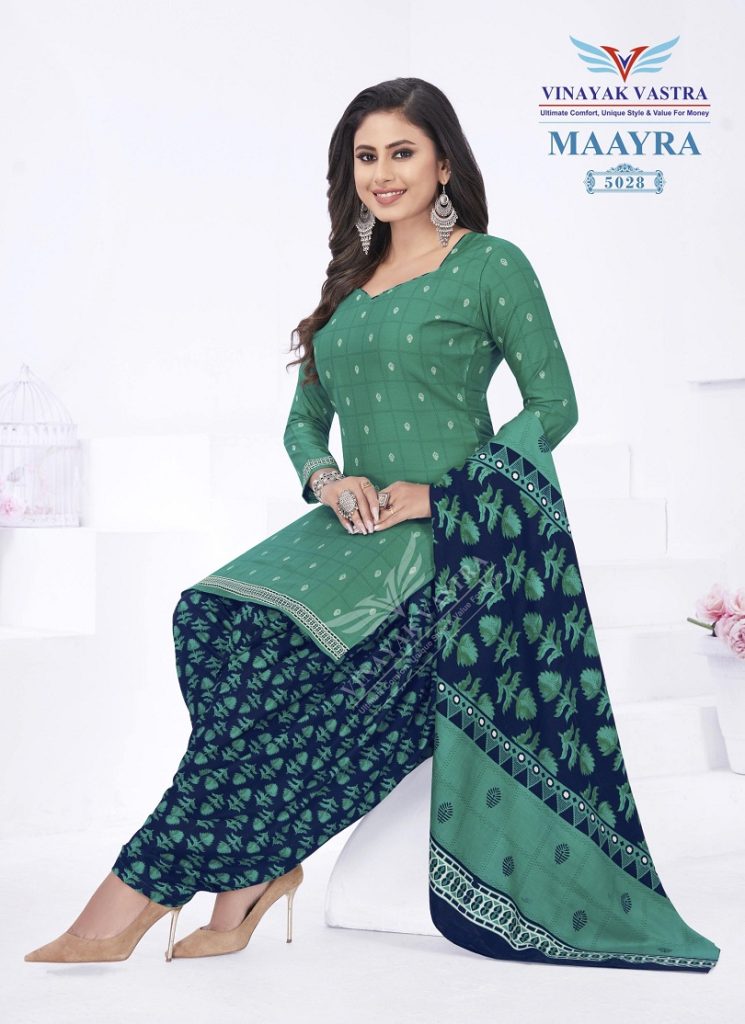 Vinayak Vastra Maayra Vol-2 -Rayon Dress Material