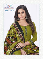 Vinayak Vastra Maayra Vol-2 -Rayon Dress Material