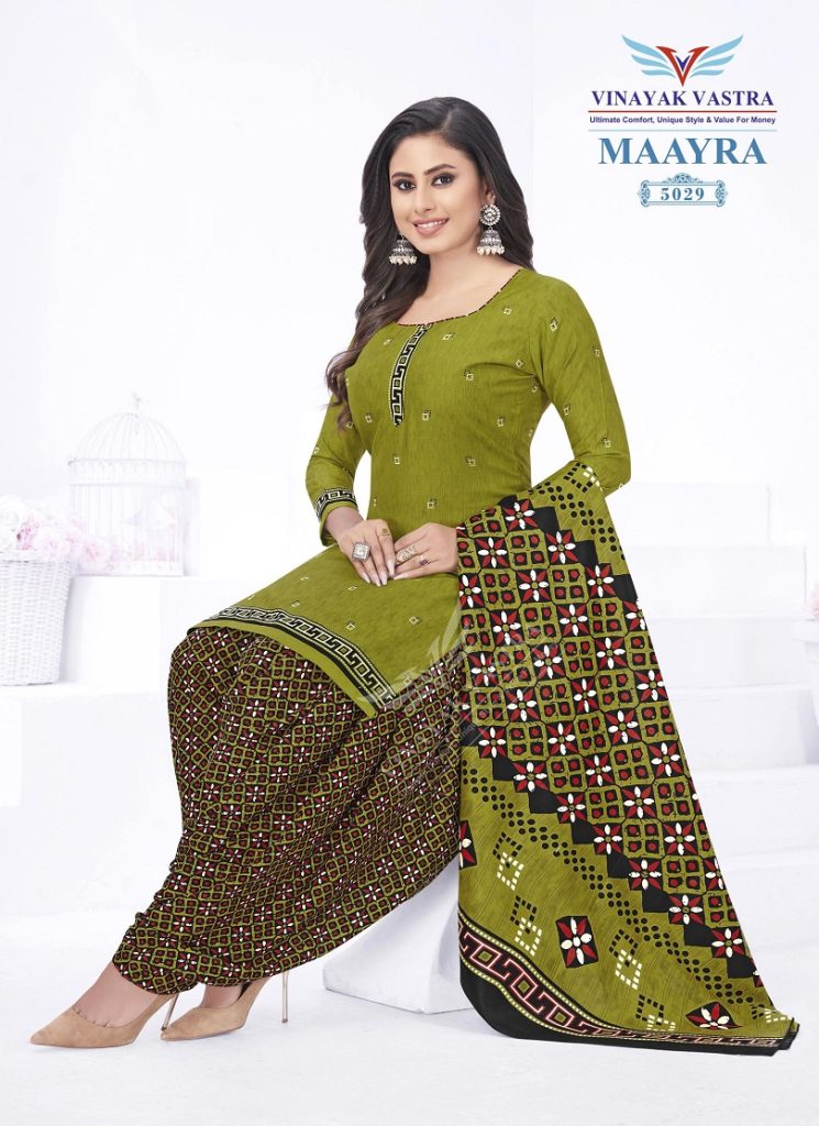 Vinayak Vastra Maayra Vol-2 -Rayon Dress Material