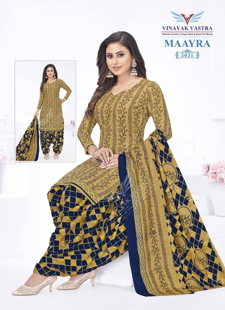 Vinayak Vastra Maayra Vol-2 -Rayon Dress Material