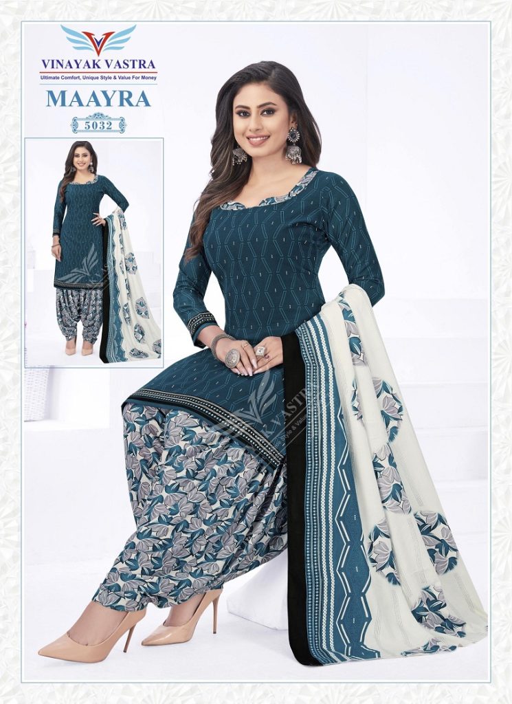 Vinayak Vastra Maayra Vol-2 -Rayon Dress Material