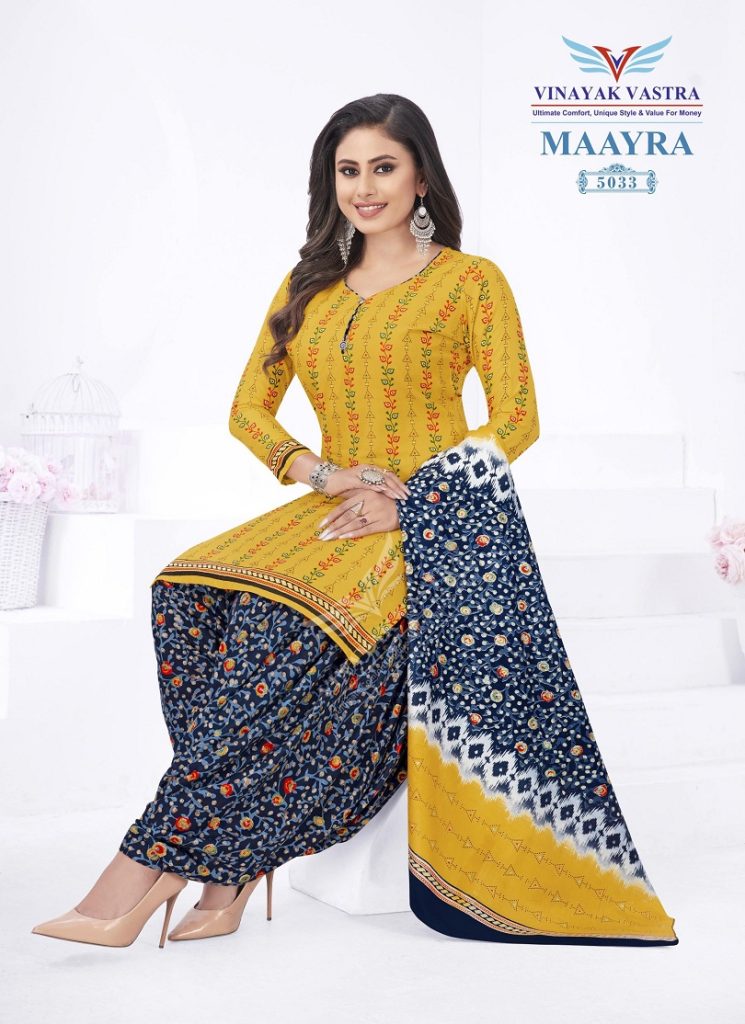 Vinayak Vastra Maayra Vol-2 -Rayon Dress Material