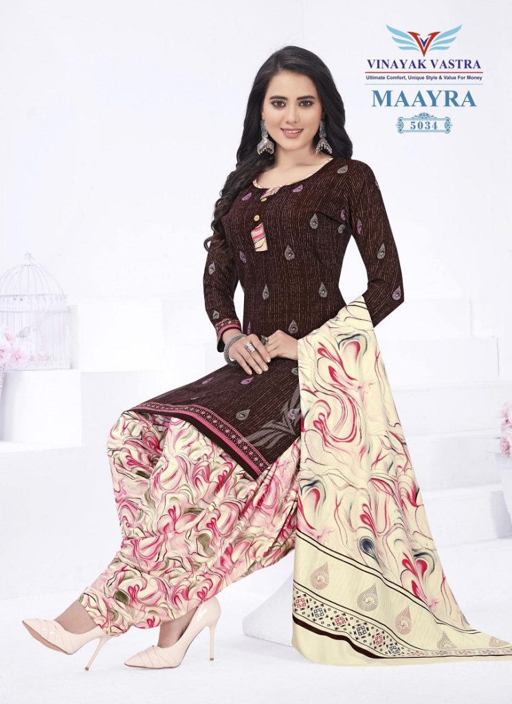 Vinayak Vastra Maayra Vol-2 -Rayon Dress Material