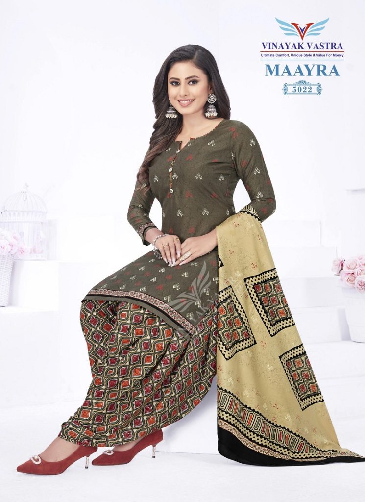 Vinayak Vastra Maayra Vol-2 -Rayon Dress Material