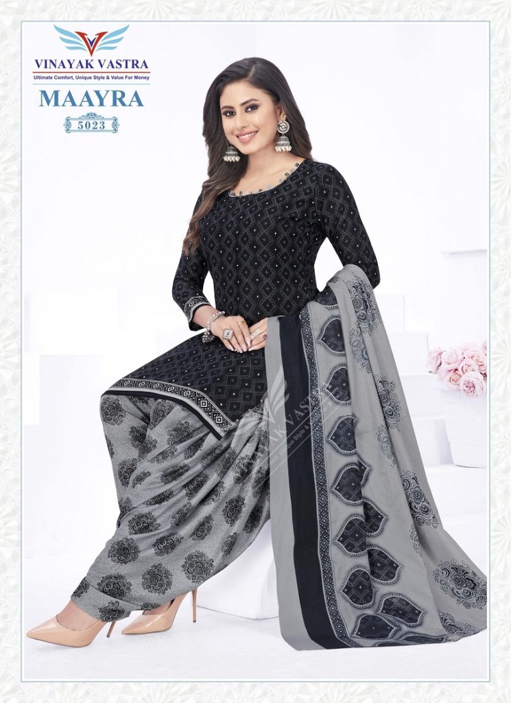 Vinayak Vastra Maayra Vol-2 -Rayon Dress Material