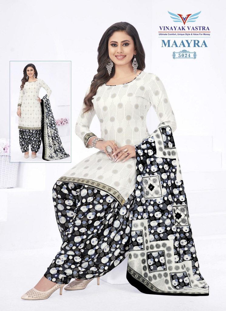 Vinayak Vastra Maayra Vol-2 -Rayon Dress Material
