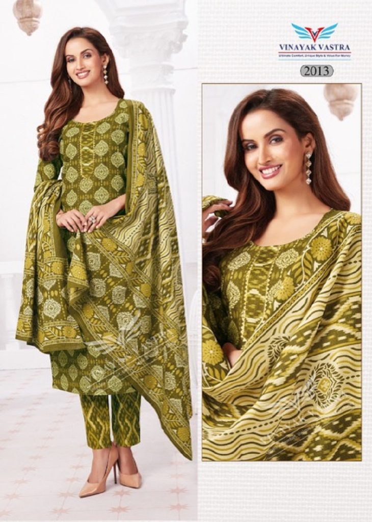 Vinayak Vastra Raaj Kanya vol-1 – dress material
