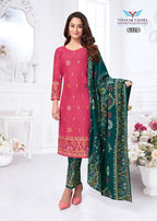 Vinayak Vastra Veer Zaara Vol-5 – Rayon Dress material