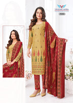 Vinayak Vastra Veer Zaara Vol-5 – Rayon Dress material