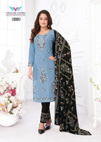 Vinayak Vastra Veer Zaara Vol-5 – Rayon Dress material