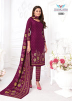 Vinayak Vastra Veer Zaara Vol-5 – Rayon Dress material