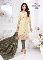 Vinayak Vastra Veer Zaara Vol-5 – Rayon Dress material