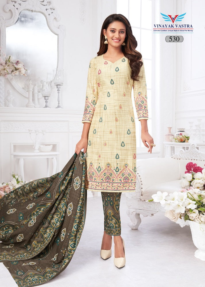 Vinayak Vastra Veer Zaara Vol-5 – Rayon Dress material