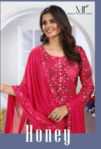 Moksh Honey Vol 1 Premium Kurti With Dupatta Collection
