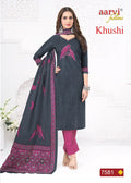Aarvi Khushi Vol 2 Cotton Readymade Kurti Pant And Dupatta