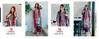 Aasha 1031 A And B Chiffon Dupatta Cotton Print With Embroidered Salwar Kameez