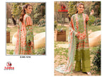 Aasha 1218 Cotton Dupatta Cotton Print With Patch Embroidered Salwar Kameez