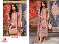 Aasha 1219 A And B Chiffon Dupatta Cotton Embroidered Salwar Kameez