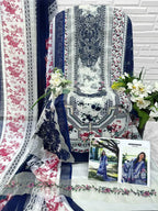 Aasha 1224 And 1225 Chiffon Dupatta Cotton Embroidered Salwar Kameez