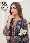 Al Karam Sana Vol 2 Readymade Rayon Cotton Karachi Kurti Pant With Dupatta