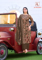 Alok Al Madina Vol 2 Cambric Cotton Foil Printed Dress Material