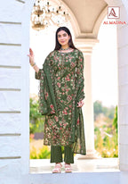 Alok Al Madina Vol 2 Cambric Cotton Foil Printed Dress Material