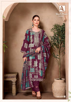 Alok Black Diamond Edition Vol 04 Viscose Rayon Discharge Printed Dress Material