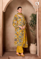 Alok Black Diamond Edition Vol 04 Viscose Rayon Discharge Printed Dress Material